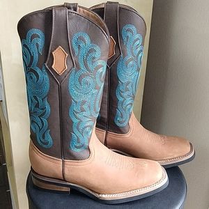 Ferrini Italia Cowgirl Boots (Blue)